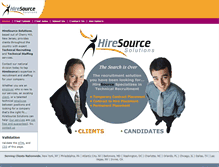 Tablet Screenshot of hire-source.com